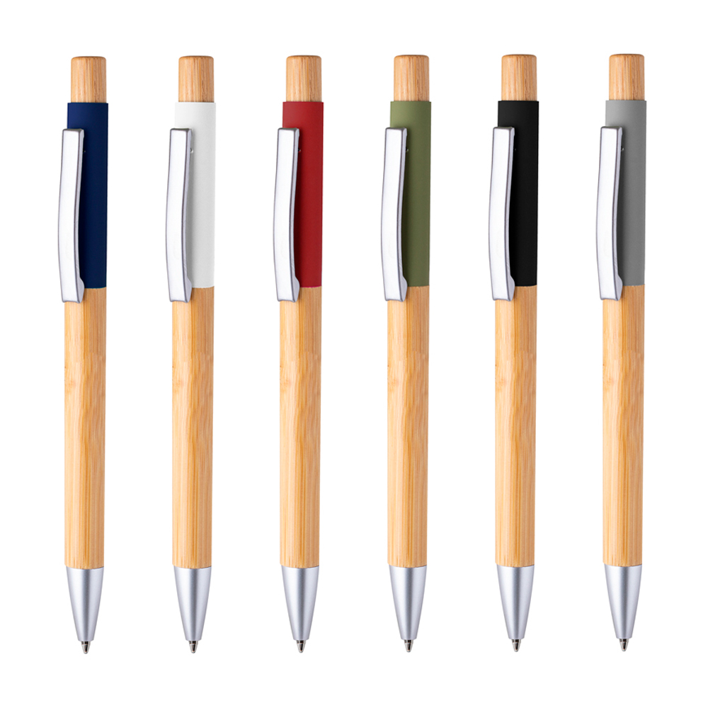 Caneta de Bambu Personalizada CEB28