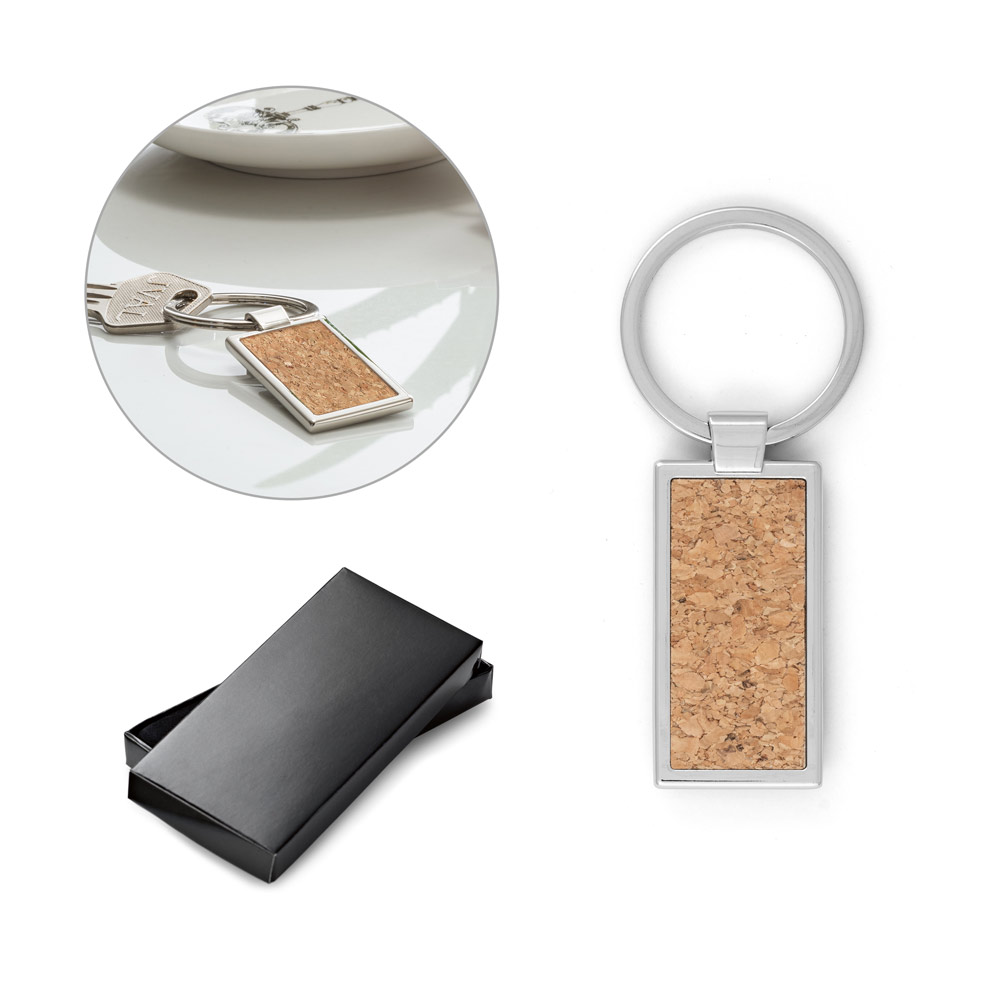 Chaveiro em Cortiça Personalizado CME119